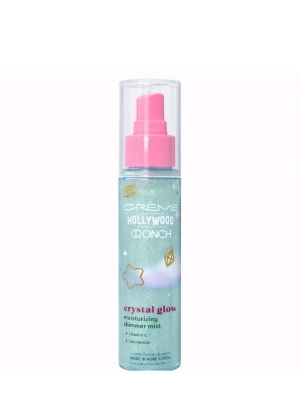 Crème Hollywood x Conch Crystal Glow Moisturizing Shimmer Mist